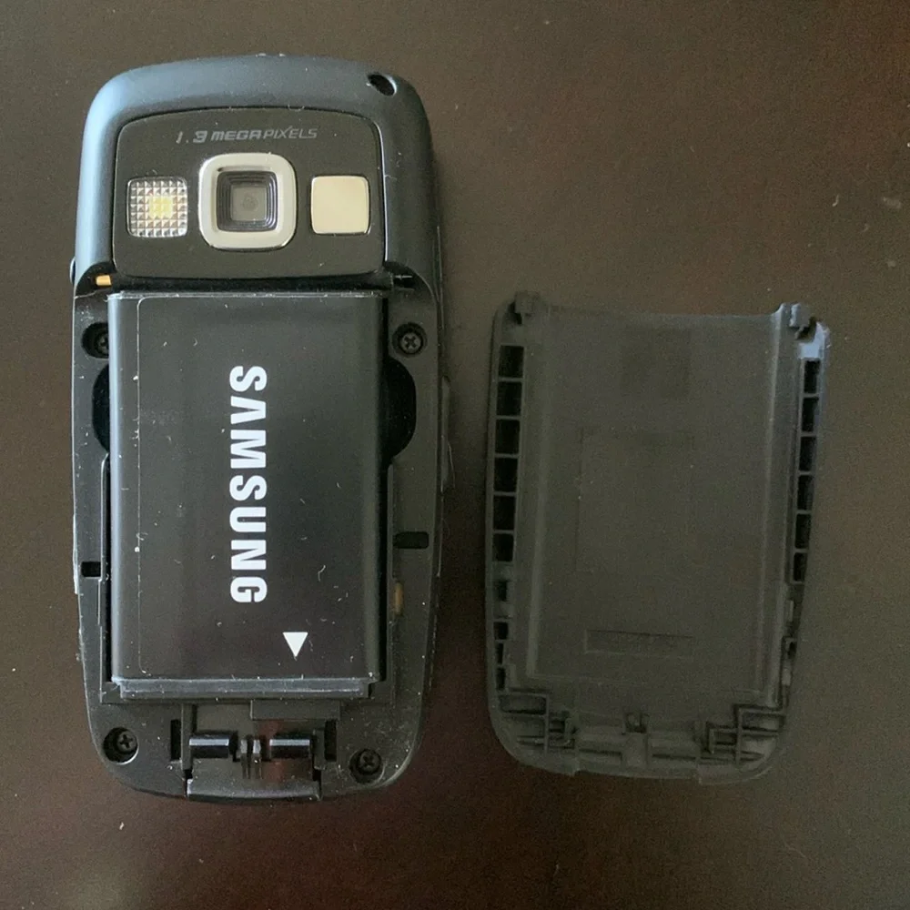 Samsung SGH D600 BLACK slider mobile phone - Verizon